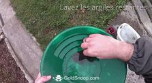 Orpaillage en France: - Lavage et récupération de concentrés de sables noirs - GOLDSNOOP.COM by Site Goldsnoop.com